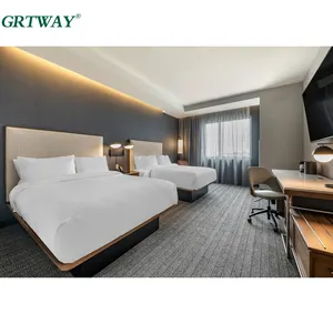 GRT6533 Courtyard by Marriott Modern New Design 5 Star Hotel Bedroom Furniture Sets Luxury Hotel Furniture