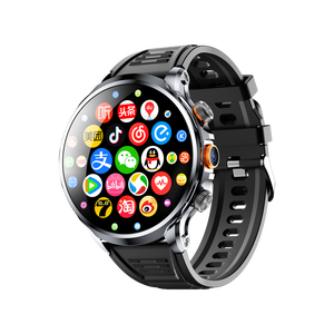 Смарт-часы H18 4G с экраном 1,95 дюйма, 3+32 ГБ, SIM, видеозвонки, GPS, камера, большой аккумулятор - Product Image 1