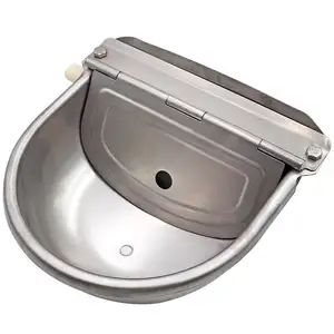 Automatic Waterer Bowl Farm Stainless Steel Waterer Horse Cattle Goat Sheep Dog Water