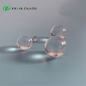 Lentille sphérique en verre saphir optique de précision FELIX 1-16 mm pour la lecture de codes-barres, personnalisable OEM, parallélisme de 2 secondes d'arc, 30 arcs - Product Image 2
