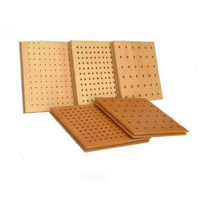 Panneaux de décoration murale perforés acoustiques pour salle de conférence Gymnase Hôtel Appartement-Réduction du bruit et absorption acoustique - Product Image 3