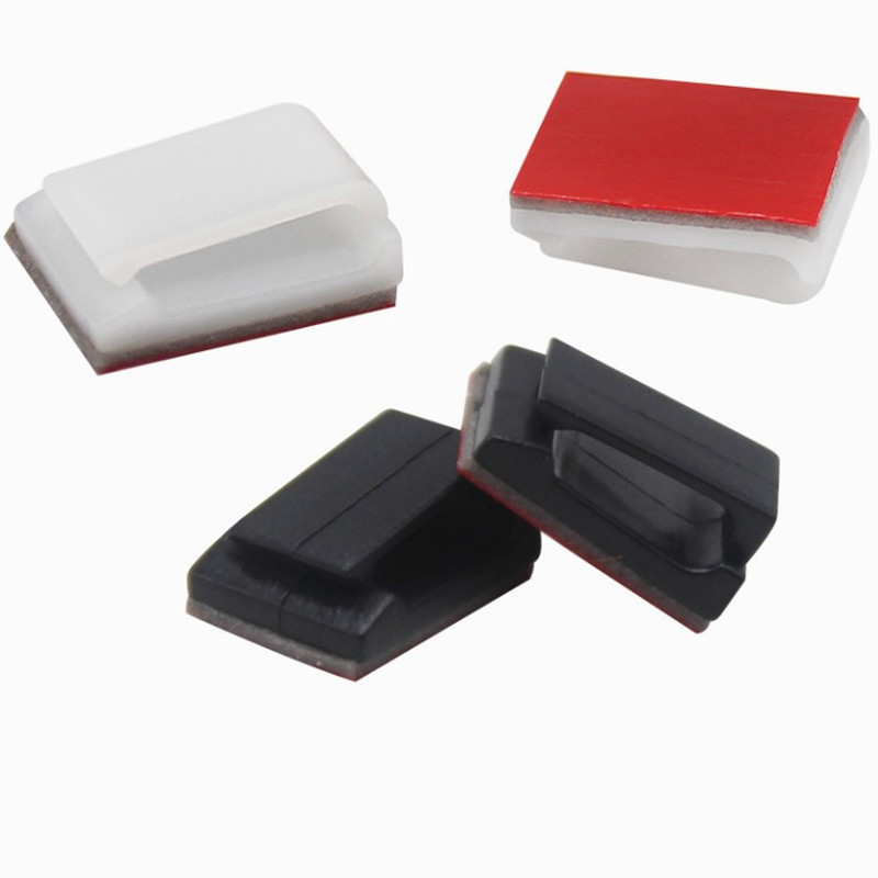 Самоклеящиеся Провод Комплект держатель галстук Крепление зажим for10mm широкий исправить СИД полосные осветители для разъем галстуком-бабочкой Крепление подходит