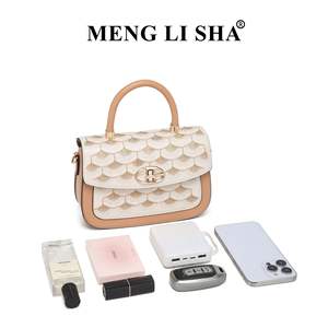 Niche New Chinese Style Embroidered Single-Shoulder Small Square Dragon Scale Pattern Fashion Crossbody <b>Bag</b> Casual All-Match - Product Image 4