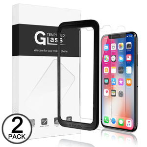 <span class=keywords><strong>De</strong></span> alta calidad <span class=keywords><strong>de</strong></span> <span class=keywords><strong>tamaño</strong></span> para <span class=keywords><strong>iphone</strong></span> <span class=keywords><strong>11</strong></span> X XR <span class=keywords><strong>XS</strong></span> <span class=keywords><strong>MAX</strong></span> 2.5d vidrio templado protector <span class=keywords><strong>de</strong></span> pantalla con aplicador 2 Pack - Product Image 4