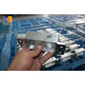 Factory Supply CNC Machining Custom Size Black Anodized Pieces Aluminum
