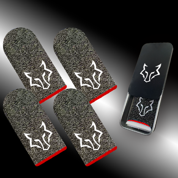 Esports Gaming Finger Sleeves, Sweat-proof and Absorbent, Touchscreen Sensitive, Suitable for PUBG Mobile.