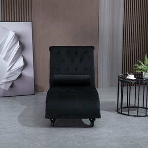 Partner la migliore vendita di mobili da soggiorno in legno di lusso in stile francese sedie a sdraio moderne con Chaise del sesso - Product Image 4