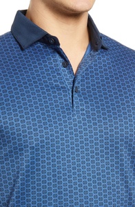 Camiseta Polo de Golf para Hombre de Alta Calidad, con Estampado Elástico, Marca Bordada, Fabricante, 300gsm, Logotipo Personalizado - Product Image 3