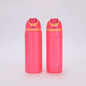 Stainless Steel Vacuum Insulated Water <b>Bottle</b> 304 Straight Cup Portable Outdoor Sports Camping Use - Product Image 1