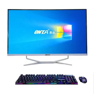 32-inch All in One Gaming PC DIY AIO Desktop Computer IPS curved Screen Full HD Support Slim Dedicated Graphic Card