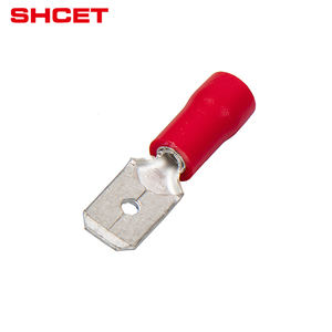 Bornes de connexion mâle et <span class=keywords><strong>femelle</strong></span>, borniers plats, connecteurs pré-isolés, câble en cuivre, PVC, plastique, embout de câble en anneau - Product Image 5