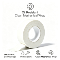 Multicolore pour 35 #   Ruban isolant électrique résistant à la chaleur en PVC UL510 600V, identification de phase, ignifuge, pour câbles