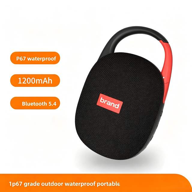 IPX7 Waterproof 5W TWS Wireless Portable Speaker FM Radio TF Card Play Outdoor Mini 3D Surround Sound Built-in Lithium Battery