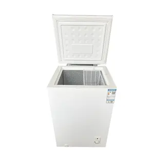Congelatore del frigorifero dell'alimento di apertura superiore della singola porta per il minimarket della cucina del ristorante dell'hotel