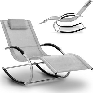 Chaise longue à bascule de jardin <span class=keywords><strong>Tony</strong></span> Garden, de haute qualité, en vente chaude, pour l'extérieur, patio, orbital, zéro gravité, bon loisir, tissu, cadre en métal - Product Image 3