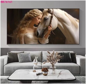 Portrait d'animal peint à la main <span class=keywords><strong>personnalisé</strong></span> <span class=keywords><strong>peinture</strong></span> à l'huile sur toile <span class=keywords><strong>chien</strong></span> - Product Image 4