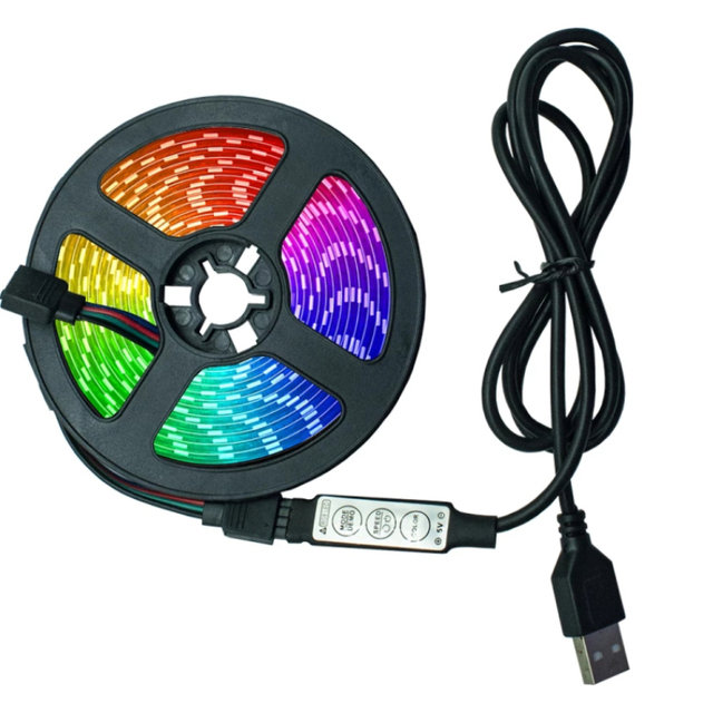 Smart Home LED Strip Lights WiFi IC Bedroom Music Sync Color Changing Led Lamp Strip Work with Alexa Google Assistant