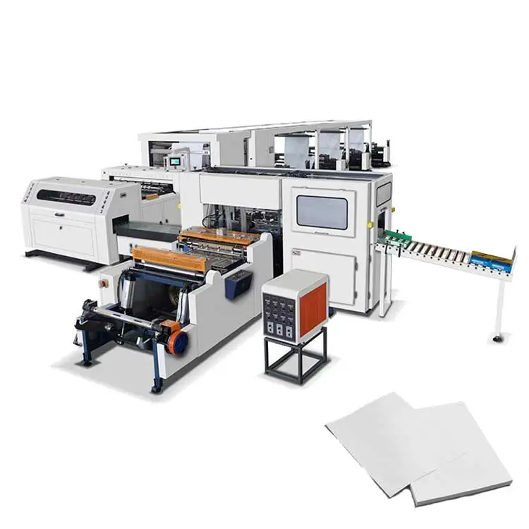 A3 A4 A5 Formaat Automatische Papiersnijmachine Matrijs Gesneden Machine Ambachtelijke Papier
