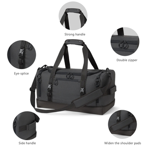 Sac de voyage et de sport imperméable de grande capacité de 36 L, sac de sport multifonctionnel - Comprend un compartiment séparé pour les chaussures, fermeture éclair. - Product Image 6