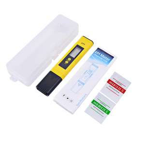 pH-mètre portable 153 mm x 30 mm avec écran LCD et sonde à aiguille pour la qualité de l'eau et les tests d'aquarium - Product Image 2