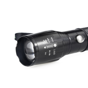 Lampe torche LED extensible Skywolfeye T6 rechargeable, éclairage de cyclisme en plein air, torche en alliage d'aluminium - Product Image 2
