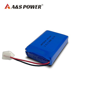 UL2054 553640 แบตเตอรี่ลิเธียมโพลิเมอร์แบบชาร์จไฟได้ 3.7V 850mAh แบตเตอรี่ Lipo สำหรับการติดตาม GPS - Product Image 5