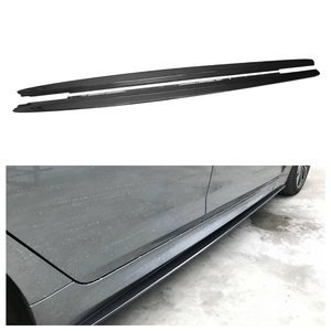 Faldones Laterales de Fibra de Carbono Real Estilo MP para <span class=keywords><strong>BMW</strong></span> <span class=keywords><strong>Serie</strong></span> 5 G30 <span class=keywords><strong>Sport</strong></span> <span class=keywords><strong>Line</strong></span> F90 M5 2017-2021, Ajuste Perfecto - Product Image 1