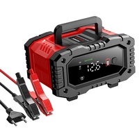 20A 12V/24V Pengisi Daya Baterai Mobil Motor Portabel Daya Tinggi 300W dengan Start Manual dan Proteksi Overcharge