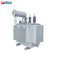 Transformador Elevador de Tensión 1250kVA 15KV, Probado en Fábrica, Sumergido en Aceite, para Redes de Distribución de Energía en África y Electrificación de Áreas Remotas