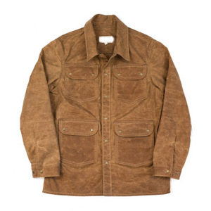 Chaquetas de caza de bolsillo para hombre de invierno Chaqueta de cera impermeable Chaqueta de lona <span class=keywords><strong>encerada</strong></span> de algodón - Product Image 4