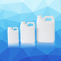 Bouteilles en plastique HDPE de 250 à 1000 ml avec bouchon à vis de type F pour produits chimiques, acétone, détergent liquide, savon, dissolvant pour vernis à ongles