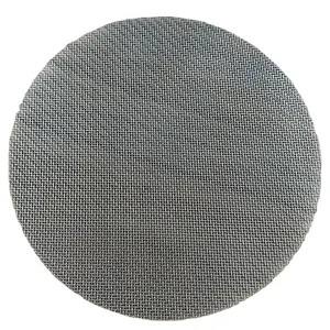 Food grade mesh filter mikron mesh net stainless steel 304 bulat layar baja tahan karat filter mesh disc