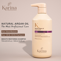 Champú de Aceite de Argán Sin Sulfatos para el Crecimiento del Cabello, Champú Fortalecedor con Biotina, Nutritivo Natural, Distribuidor Mayorista