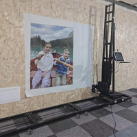 Machine d'impression murale verticale 3D de haute qualité directement sur l'imprimante murale utilisée pour décorer le mur de fond de meubles