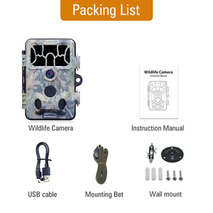 WIMIDING Caméra de jeu de piste de chasse Hd étanche de haute qualité Caméra vidéo <span class=keywords><strong>sauvage</strong></span> - Product Image 3