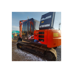Excavatrice Hitachi Ex120 ZX120 de haute qualité de 12 tonnes à faibles heures de travail d'occasion à vendre engrenage de boîte de vitesses de moteur de noyau - Product Image 1