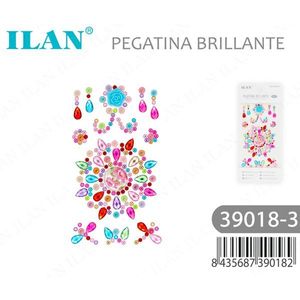 Adesivi Decorativi per Unghie ILAN con Strass Lucidi 39018-3 - Product Image 3