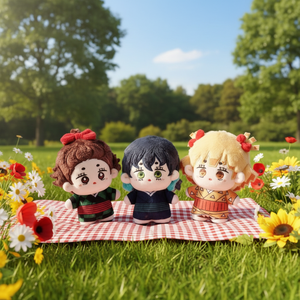 3 modèles de figurines d'anime japonais, poupée de dessin animé <span class=keywords><strong>Tanjiro</strong></span> Zenitsu, figurine en peluche douce, jouets en coton de 10 cm, pendentif, cadeaux de remise de diplôme - Product Image 3