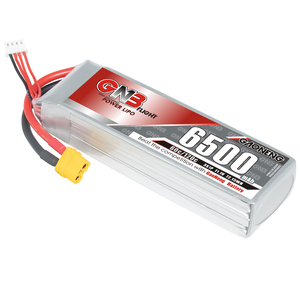 <span class=keywords><strong>Batterie</strong></span> LiPo RC GNB GAONENG 6500MAH 3S 11.1V 60C 120C XT60 à décharge élevée pour hélicoptère - Product Image 1
