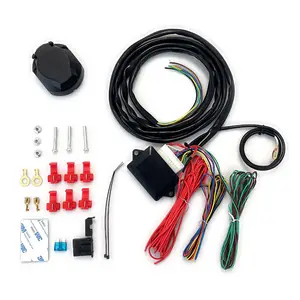 Socket Harness With Relay Kit Smart Connect Universal Towbar Towing Electrics 7 Way Bypass Relay for CanBUS