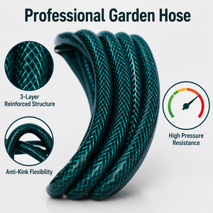 <span class=keywords><strong>Tuyau</strong></span> d'<span class=keywords><strong>arrosage</strong></span> de jardin renforcé vert flexible anti-pli, prix usine Chine, 20m 30m <span class=keywords><strong>50</strong></span> mètres 3/4" 1" 1/2" 1 pouce - Product Image 1