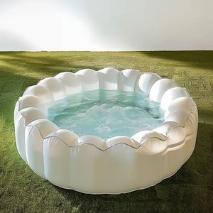 Trẻ em lớn nhất của Hồ bơi bơm hơi gấp ngoài trời trong nhà mặt đất người lớn gia đình PVC UV kháng - Product Image 2