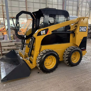 รถตักล้อยาง Cat246D มือสอง ราคาตรง รถตักล้อยาง Cat246 ราคาดีที่สุด ประสิทธิภาพเยี่ยม เครื่องจักรก่อสร้างมือสอง Caterpillar246D - Product Image 1