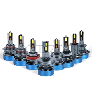 Système d'éclairage automobile GOODZOOM 9005 9006 Ampoules de phares <span class=keywords><strong>LED</strong></span> pour voiture H7 H3 H4 H11 IP67 Ampoules de phares <span class=keywords><strong>LED</strong></span> étanches pour éclairage automobile - Product Image 1