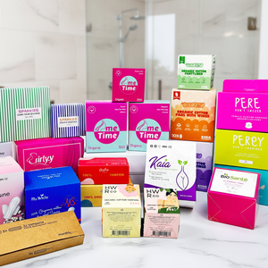 Offres Spéciales : Serviettes Hygiéniques Naturelles Végétales Stériles Personnalisées à Faible MOQ, Emballage Non Complet, Livraison Gratuite - Product Image 6