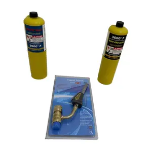 Bombole di gas refrigerante bombole di gas pure Mapp utilizzate nelle torce per torce di saldatura 14.1oz mapp gas