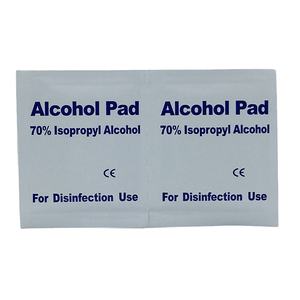 Almohadilla desechable de alcohol isopropílico estéril no tejida envuelta individualmente a precios baratos - Product Image 3