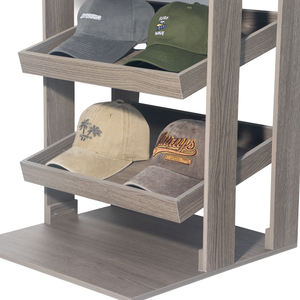 מותאם אישית 6 שטיר המיועד לאחסון עמיד ומצגת של כובעי בייסבול וכובע עץ - Product Image 3