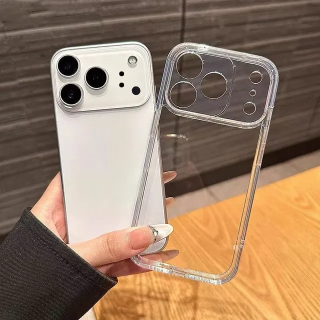Wholesale Bulk Bumper Soft Shockproof TPU Transparent Mobile Accessories Cell Cover Clear Phone Case for iPhone 17 16 Pro Max