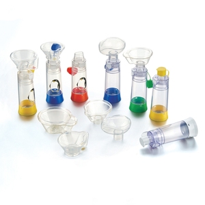 <span class=keywords><strong>Chambre</strong></span> <span class=keywords><strong>d</strong></span>'<span class=keywords><strong>inhalation</strong></span> pour thérapie respiratoire pour nourrissons en milieu hospitalier, inhalateur MDI <span class=keywords><strong>avec</strong></span> <span class=keywords><strong>masque</strong></span>, matériau ABS+TPE, écologique, certifié CE - Product Image 2